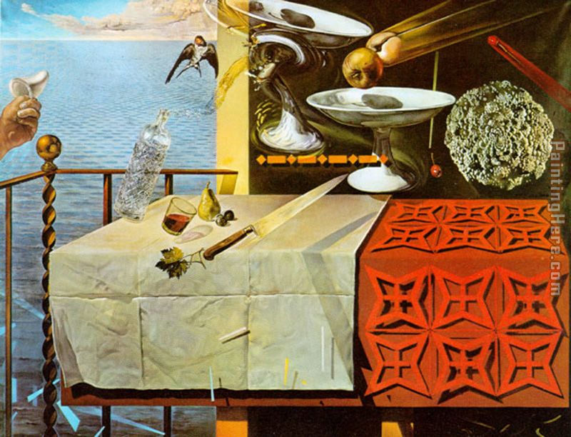 Salvador Dali Living Still Life painting anysize 50 off Living Still
